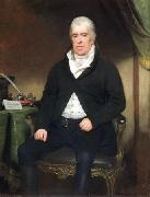 unknow artist, Oil on canvas painting of Thomas Assheton-Smith. Welsh business manand later Member of Parliament for Caernarvonshire.